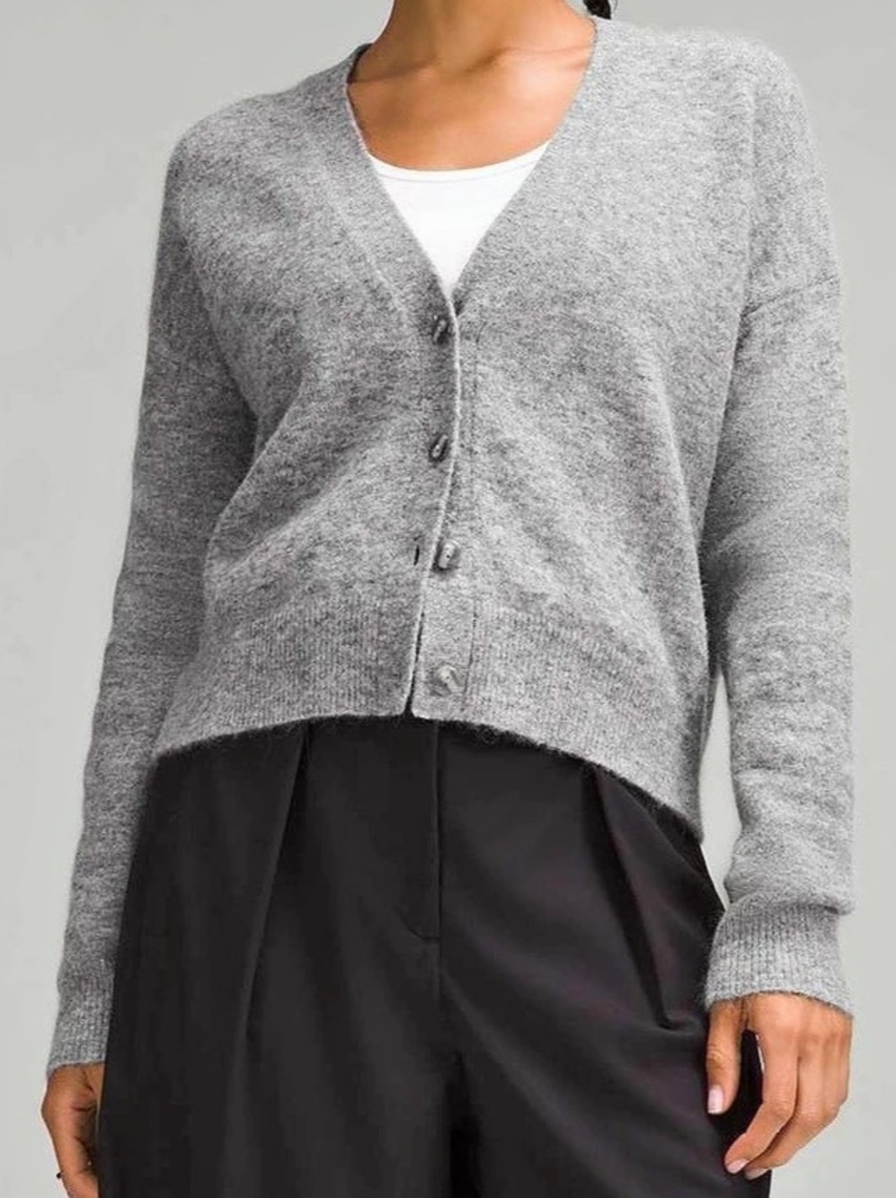 lululemon Alpaca Wool-Blend Cardigan Sweater